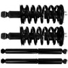 Front Complete Struts & Rear Shocks for 2004 - 2015 Nissan Titan 4x4 5.6L