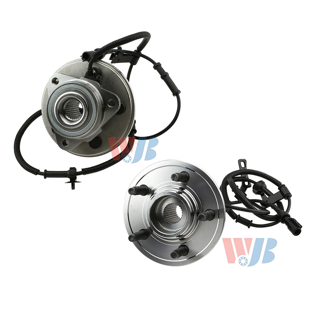 WJB 2 Front Wheel Hub Bearing Assembly Fit Ford Explorer Sport Trac Mercury 4WD