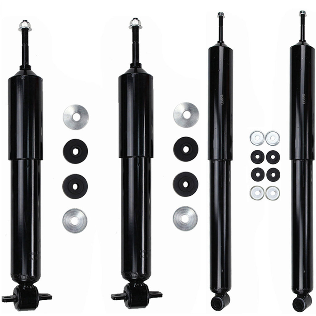 Front & Rear Pair Set of 4 Shocks Struts for 1997-2003 FORD F-150 04 Heritage