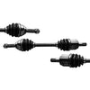 Pair CV Axle Joint Assembly Front ForToyota Corolla Sedan Auto Trans 1.8L 03-08