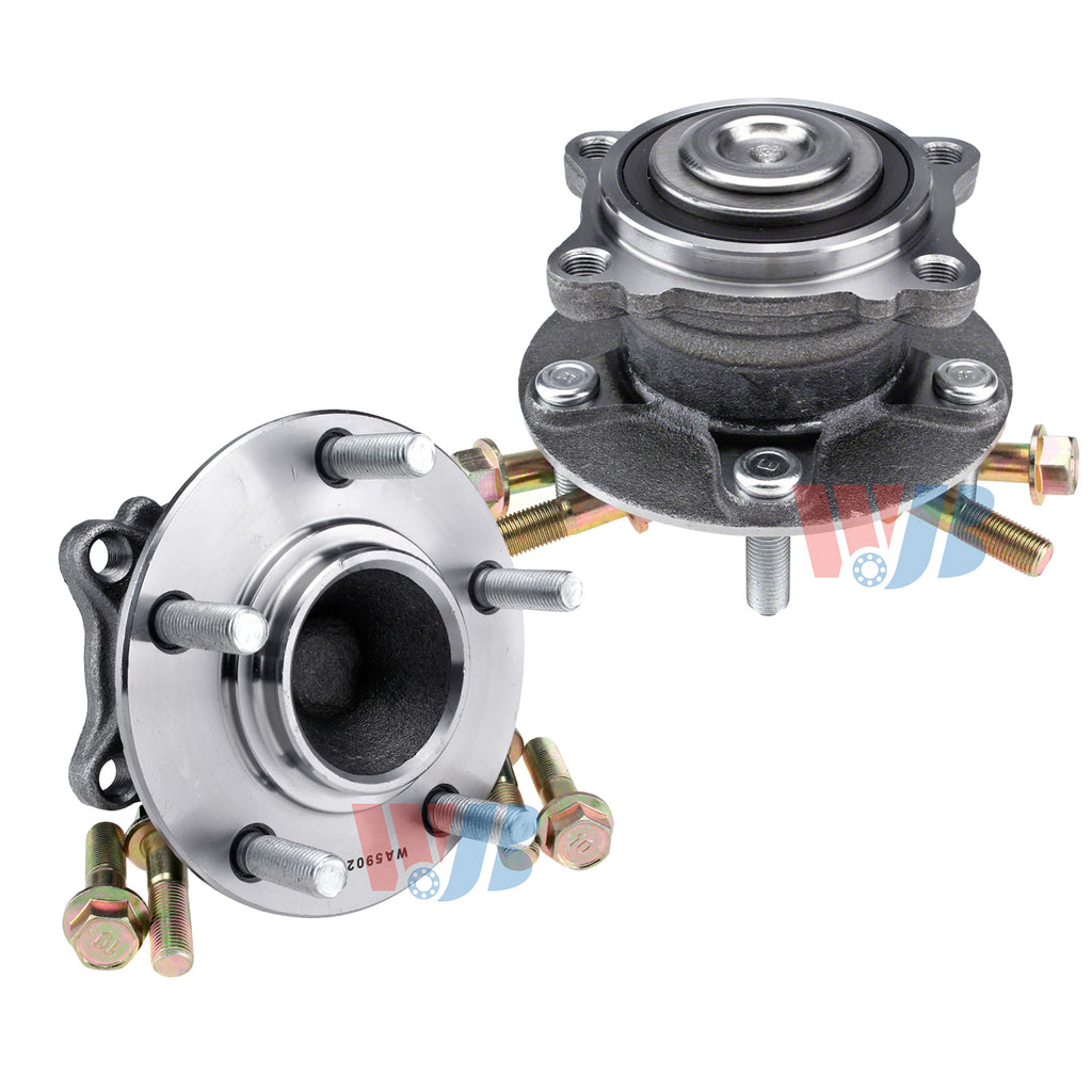 WJB 2 Rear Wheel Hub Bearing Assembly Fit Mitsubishi Outlander Limited GT 07-13