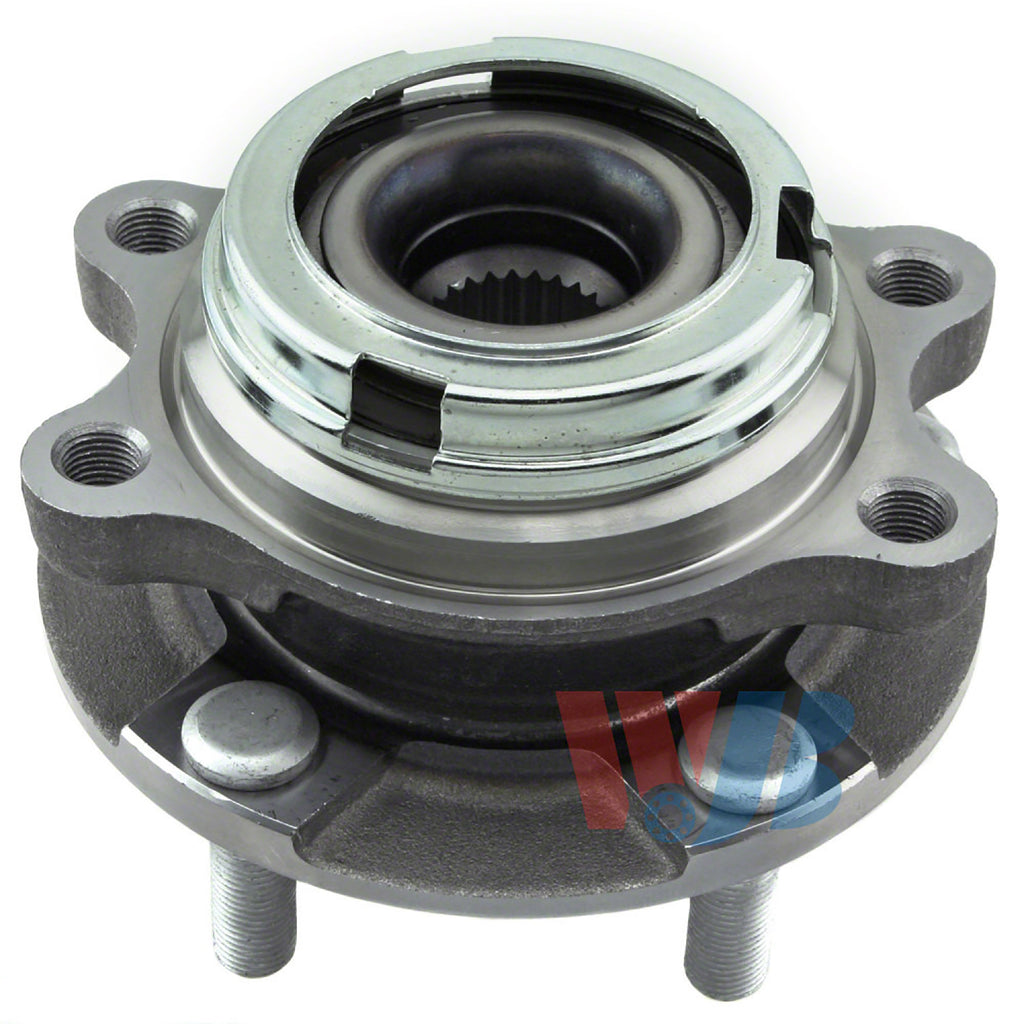 WJB Front Wheel Hub Bearing Assembly For Infiniti JX35 Q50 Q70 M35 M37 M56 AWD