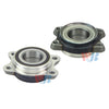 WJB 2 Front Wheel Hub Bearing Module Assembly for Audi A4 A6 A8 Quattro S4 S6