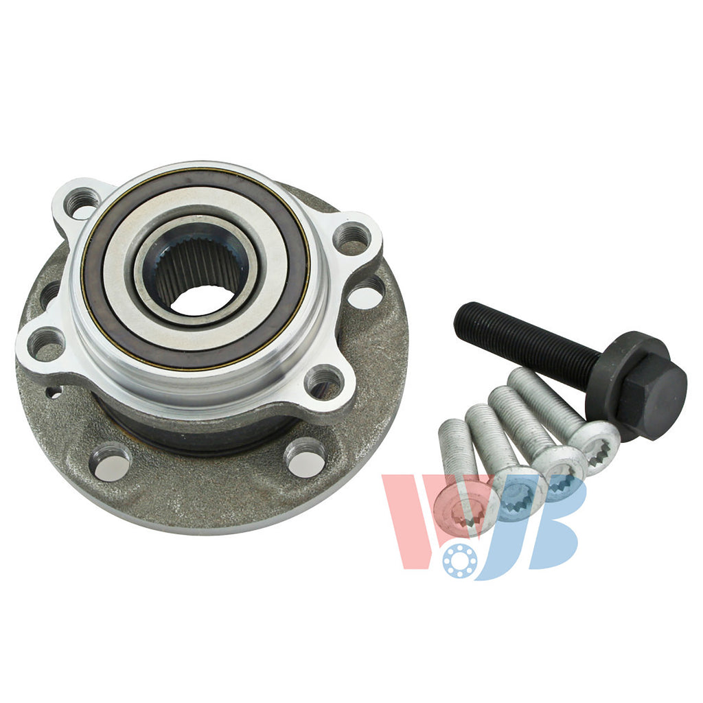 WJB 2 Front Wheel Hub Bearing Assembly Fit AUDI A3 TT VW PASSAT JETTA GOLF 06-15