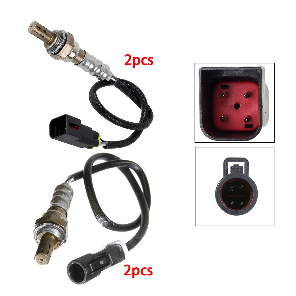 4Pcs Upstream & Downstream Oxygen O2 Sensor For Ford Contour Mercury 2.5L 99-96