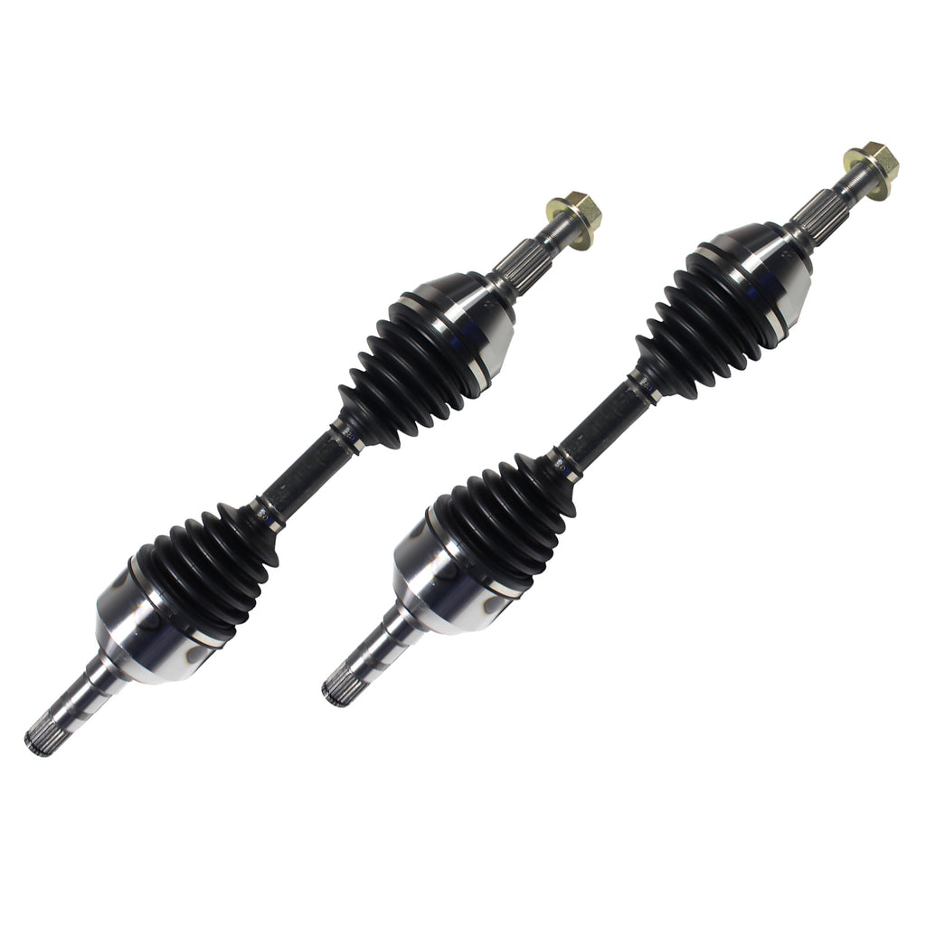 Pair CV Axle Joint Assembly Front ForSaab 9-3 93 w/Turbo 2.0L 2.8L I4 2003-2011