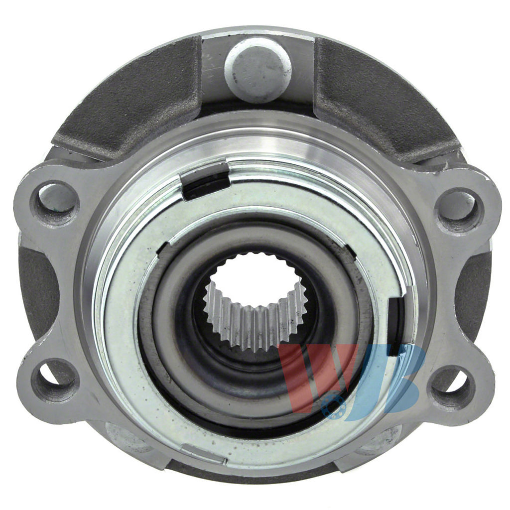 WJB Front Wheel Hub Bearing Assembly For Infiniti JX35 Q50 Q70 M35 M37 M56 AWD