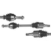 Pair CV Joint Axle Assembly Front For Jaguar X Type X-Type Base Sedan 2.5L 3.0L