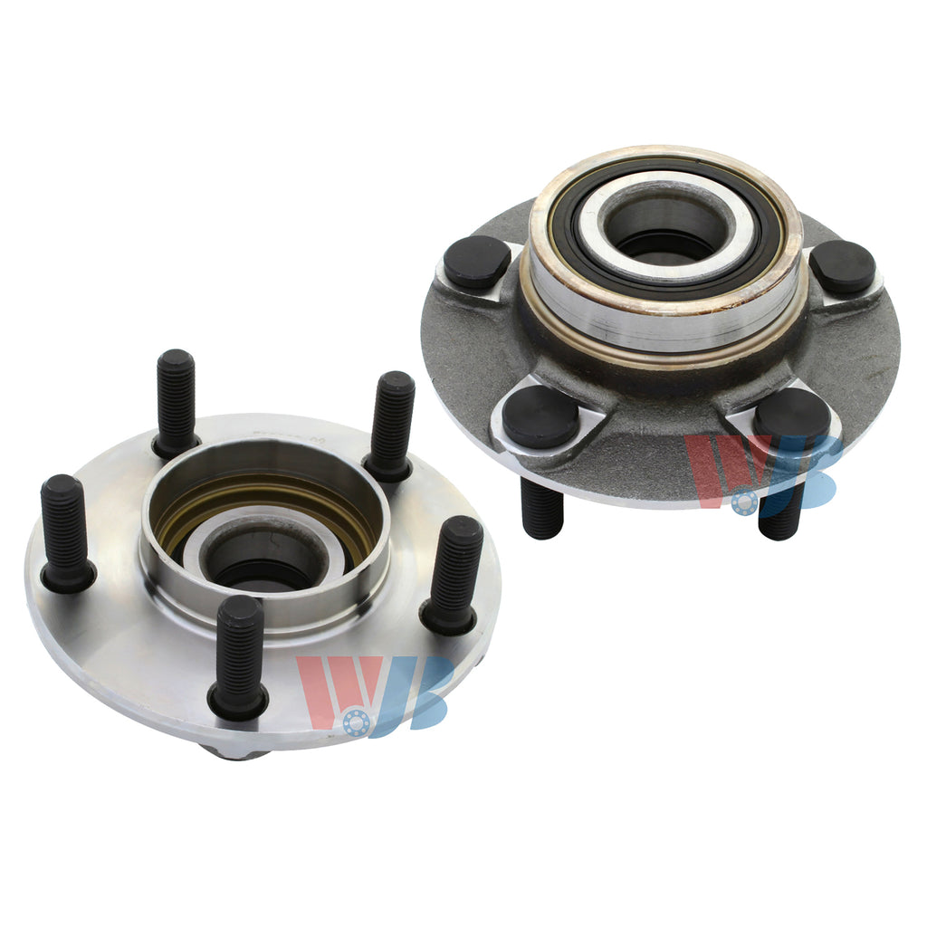 WJB 2 Rear Wheel Hub Bearing Assembly Fit Chrysler Dodge Intrepid Nno-ABS 93-97