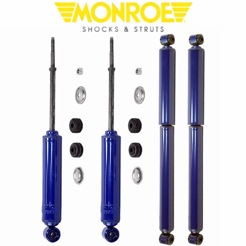 Monroe Matic Plus Shock Absorbers Front Rear Set for Dodge Dakota Durango 4WD