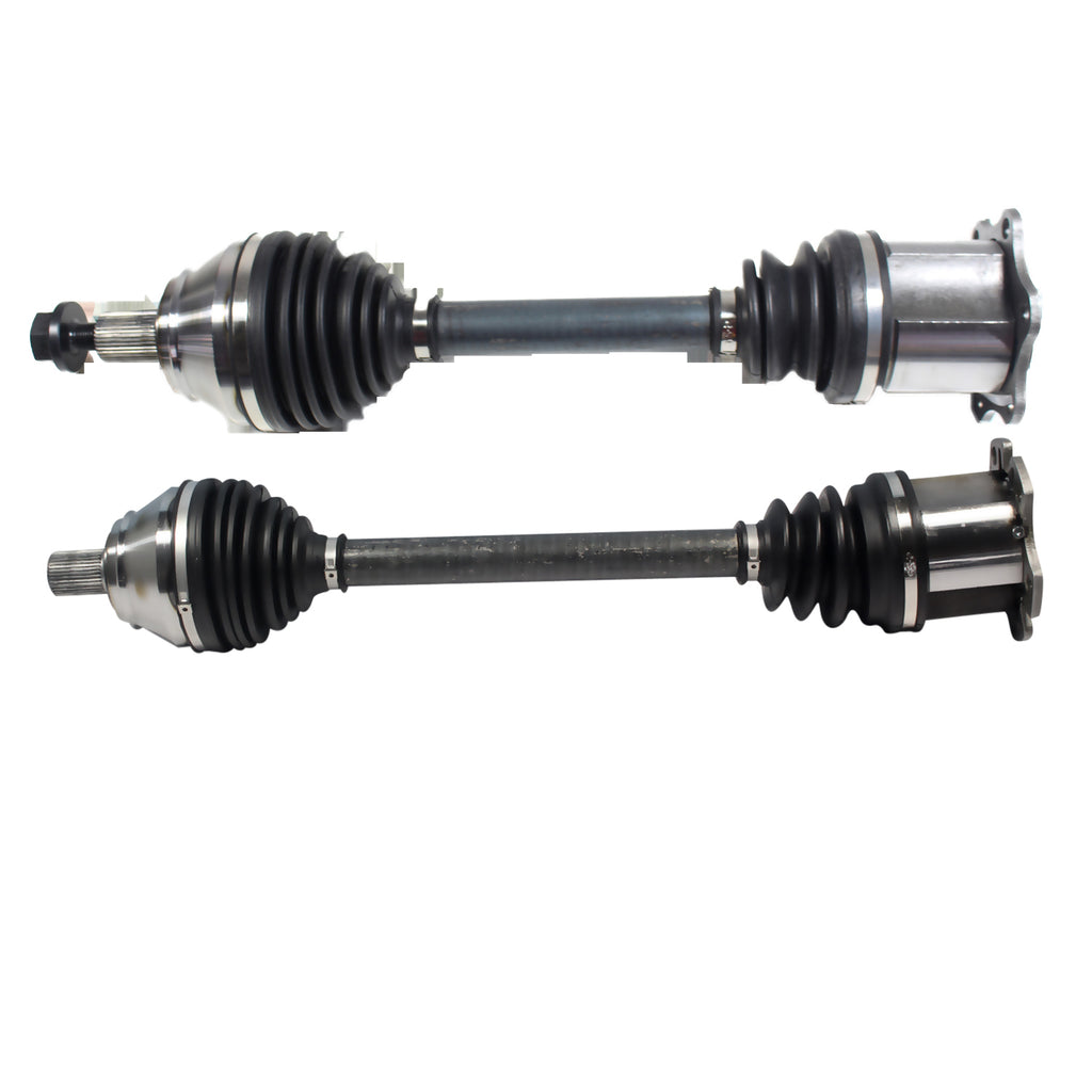 Pair Front Left Right CV Axle Joint Shaft For Audi TT 1.8L 3.2L V6 AWD FWD