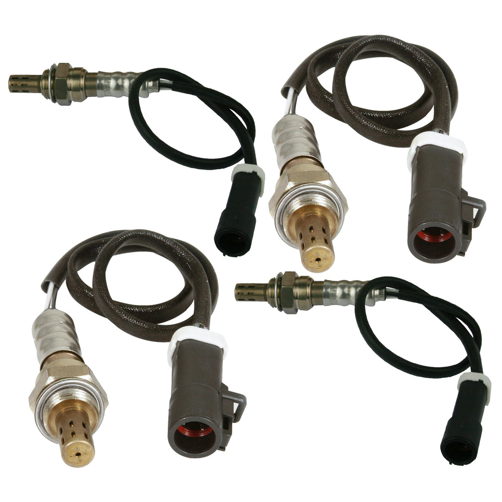 4Pcs Upstream Downstream O2 Oxygen Sensor For Ford F-250 Super Duty 5.4L 6.8L