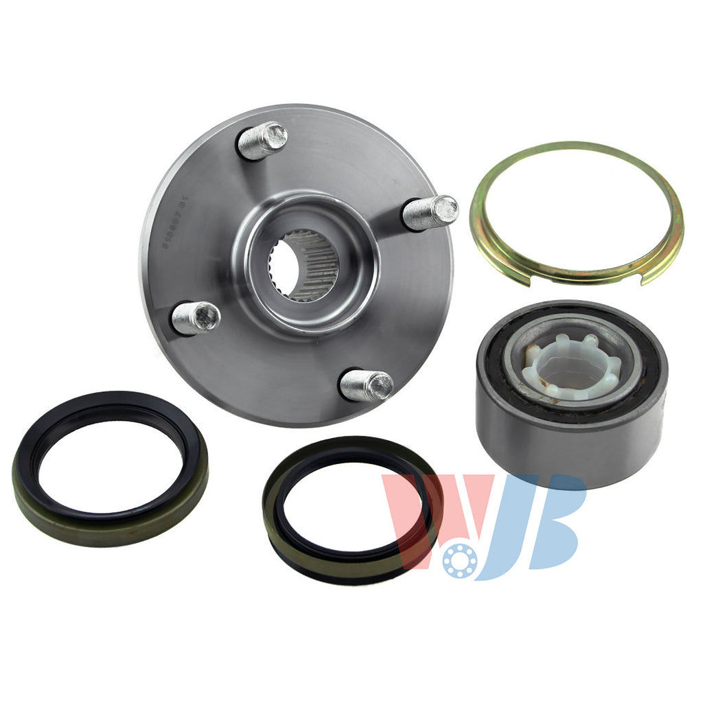 WJB Front Wheel Hub Bearing Seal Repair Kit For Chevy Prizm Toyota Corolla