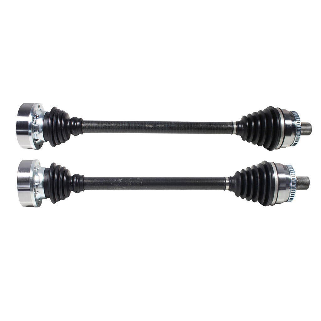 Pair CV Axle Joint Assembly Front For Audi A4 Quattro Manual Trans AWD 2.8L V6