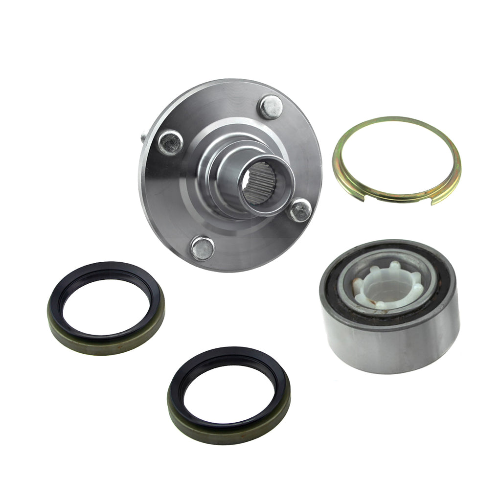 GSP Front Wheel Hub Bearing Assembly Kit For Toyota Corolla Chevy Geo Prizm AWD