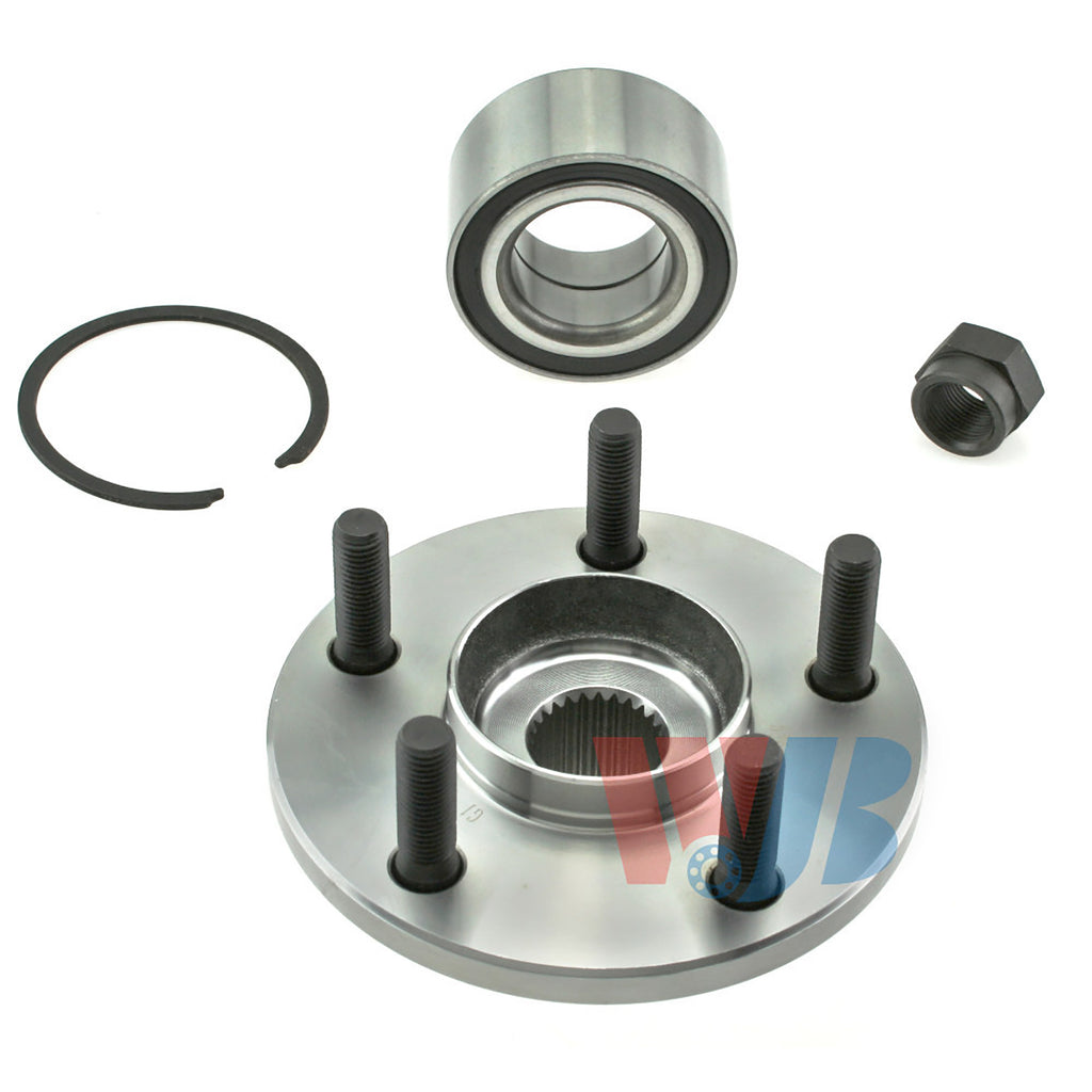 WJB Front Wheel Hub Bearing Repair Kit ForFord Taurus Mercury Sable Continental