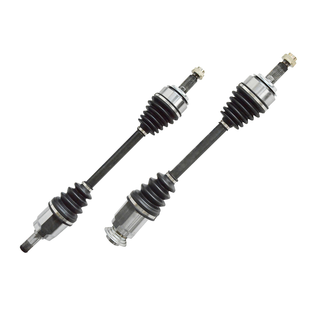 Pair CV Axle Joint Assembly Front For Honda Fit LX DX EX Base Auto Trans 1.5L I4