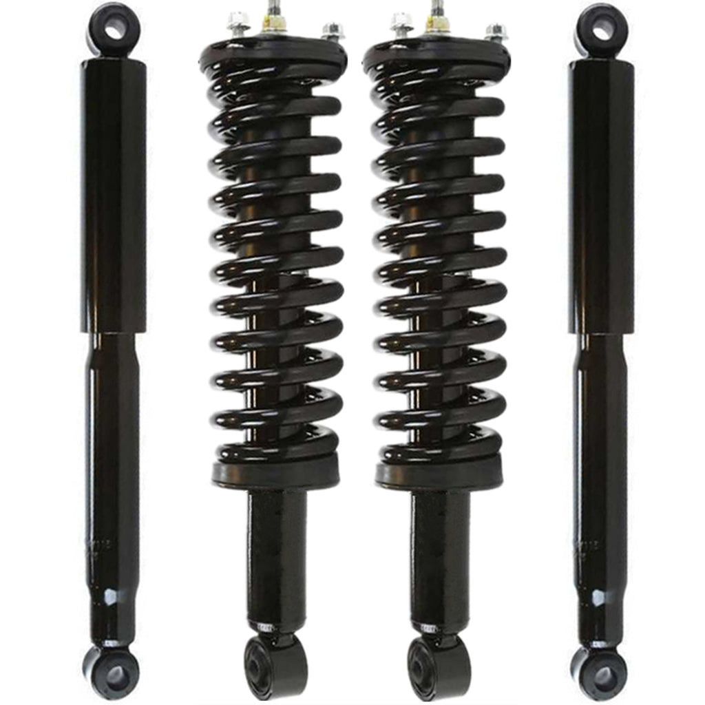 Front Quick Struts Rear Shocks for 95-04 TOYOTA TACOMA Excludes Crew Cab Pickup