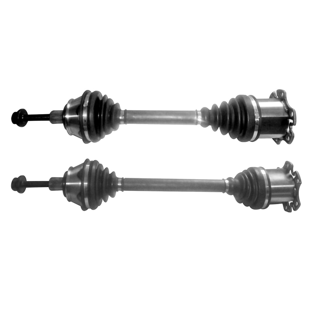 Pair CV Joint Axle Assembly Front For Audi A8 Quattro Sedan 4.2L V8 W12 03-06