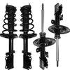 For 2007 2008 2009 2010 2011 Toyota Camry Front Struts and Rear Strut Assembly