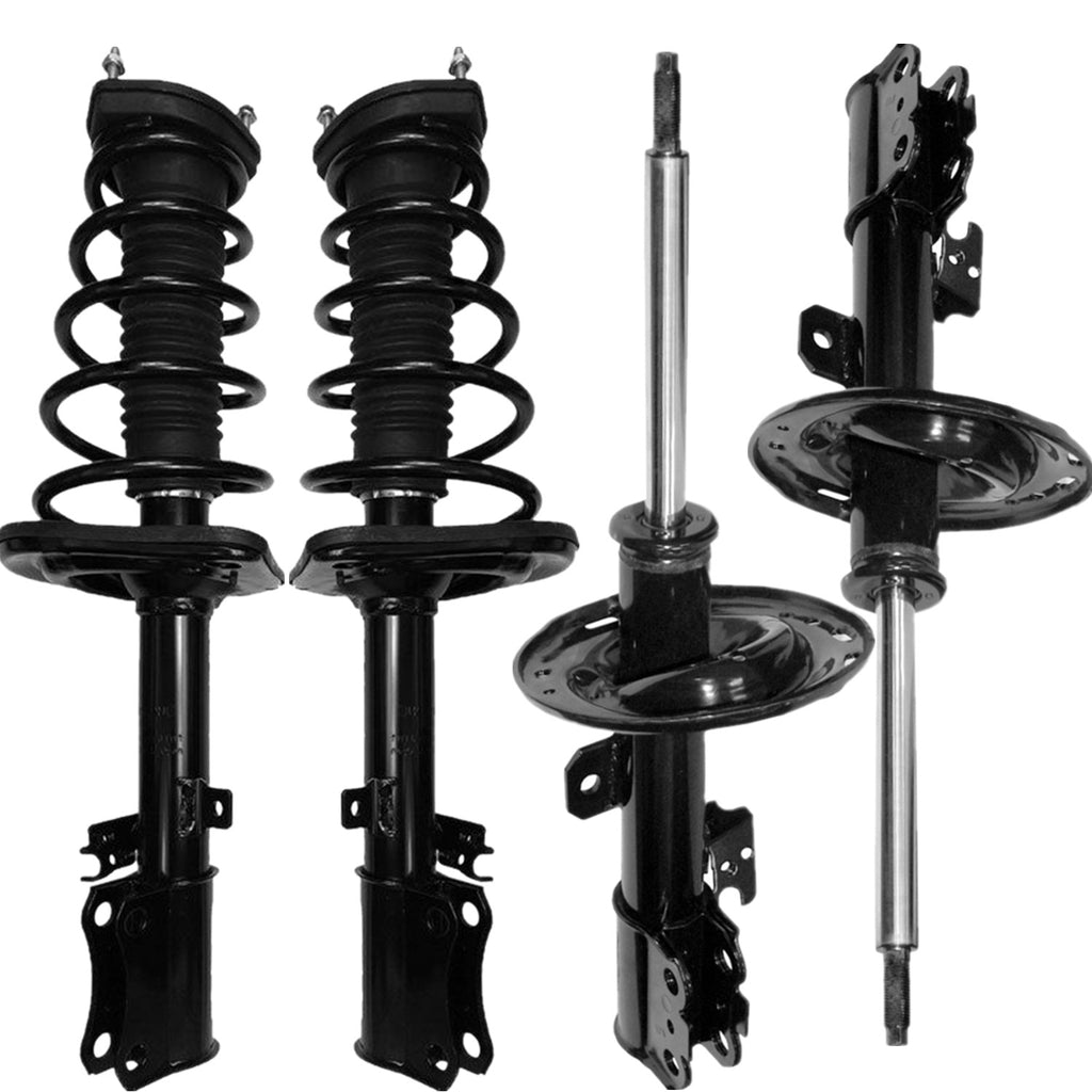 For 2007 2008 2009 2010 2011 Toyota Camry Front Struts and Rear Strut Assembly