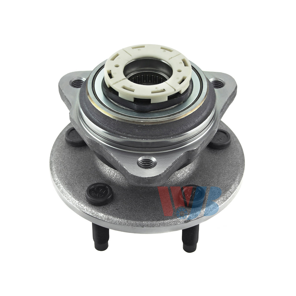 WJB 2 Front Wheel Hub Bearing Assembly Fit FORD RANGER 4WD 2-WHEEL ABS 2000-1998