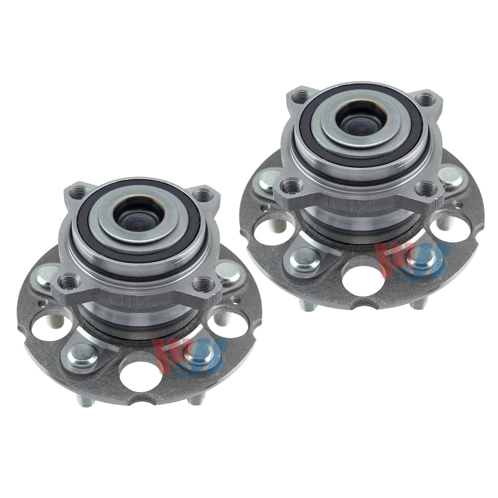 WJB 2 Rear Wheel Hub Bearing Assembly Fit Honda Accord Crosstour CR-V FWD