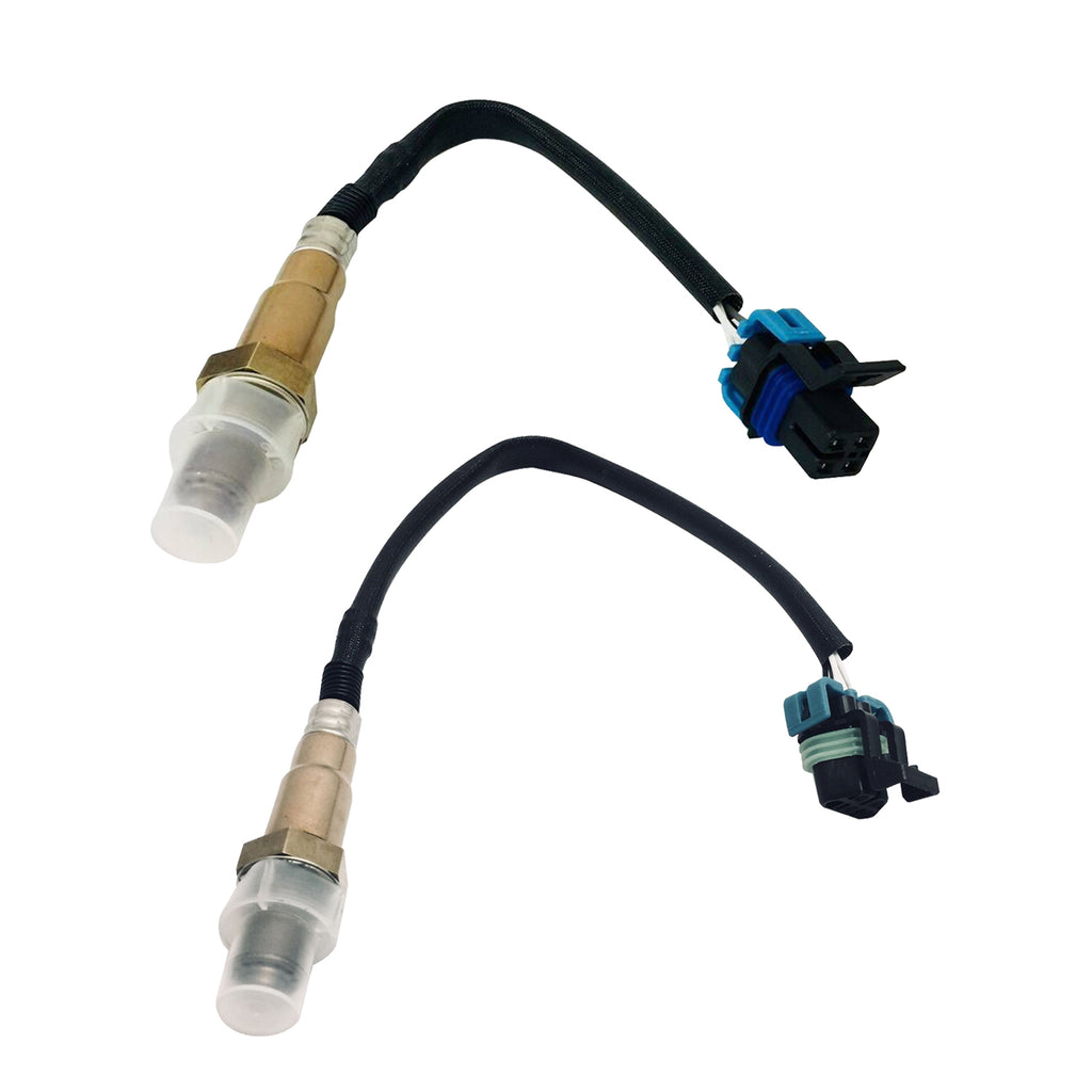 2Pcs Upstream Downstream O2 Oxygen Sensor For Cadillac Ats Cts Chevrolet Camaro