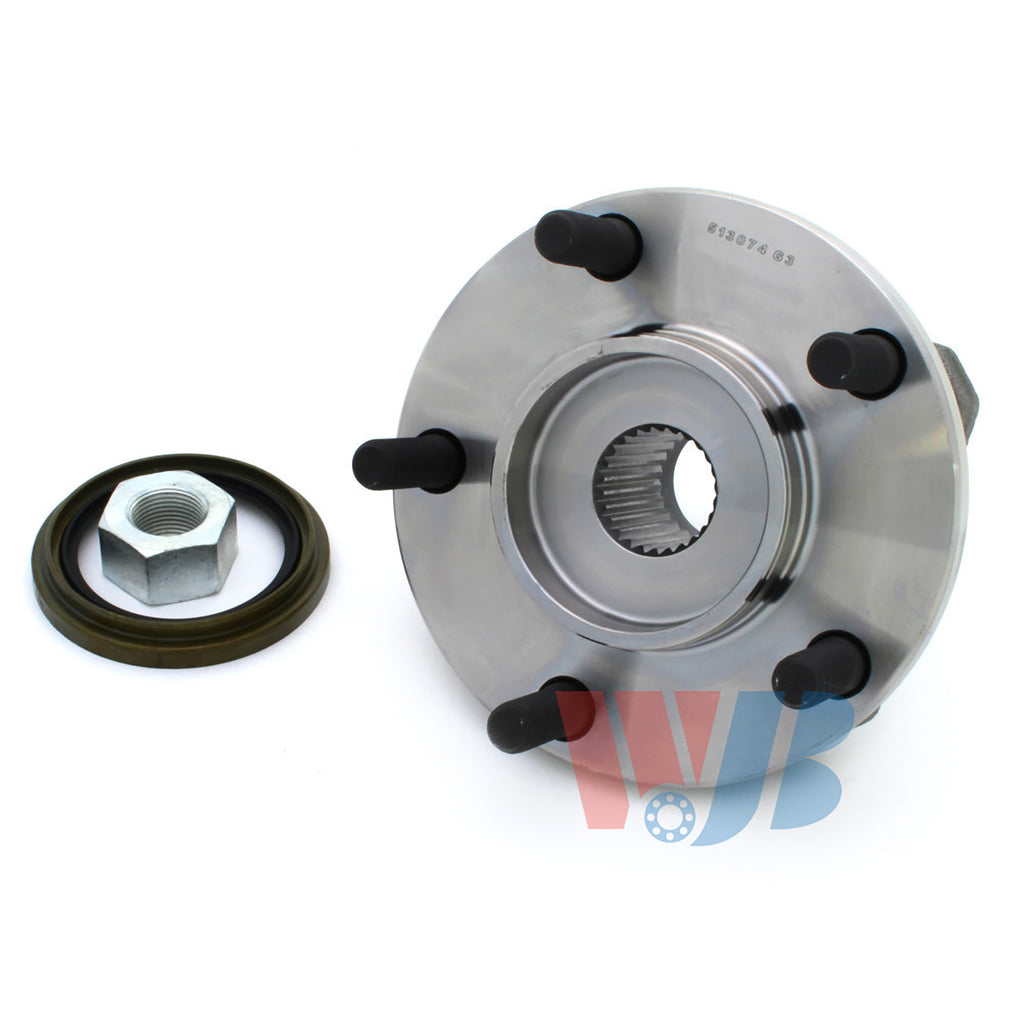 WJB Front Wheel Hub Bearing Assembly For Chrysler Dodge Plymouth Van 15" Wheel