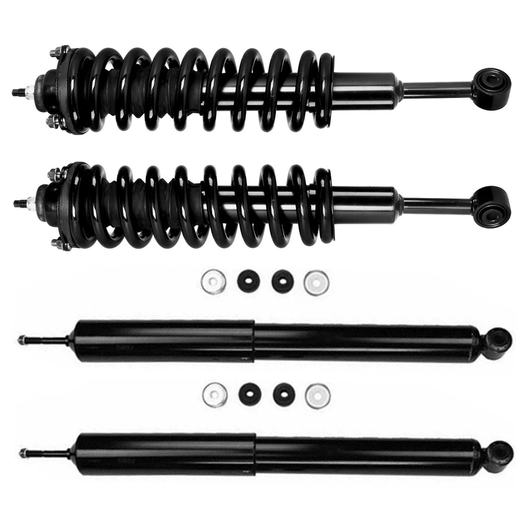 For 2005-2015 Tacoma Base 4WD Extended / Standard Cab Front Struts Rear Shocks