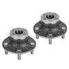 Pair Rear Wheel Hub Bearing Assembly for 1999-2002 Daewoo Leganza 2.2L 4-Door