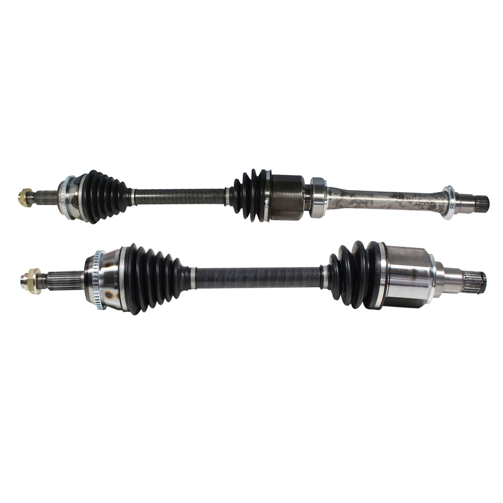 Pair CV Axle Joint Assembly Front For Camry Sedan Auto Trans Except Hybrid 07-09