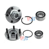 WJB 2 Front Wheel Hub Repair Kit Bearing Assembly FitDodge Plymouth Neon 99-95