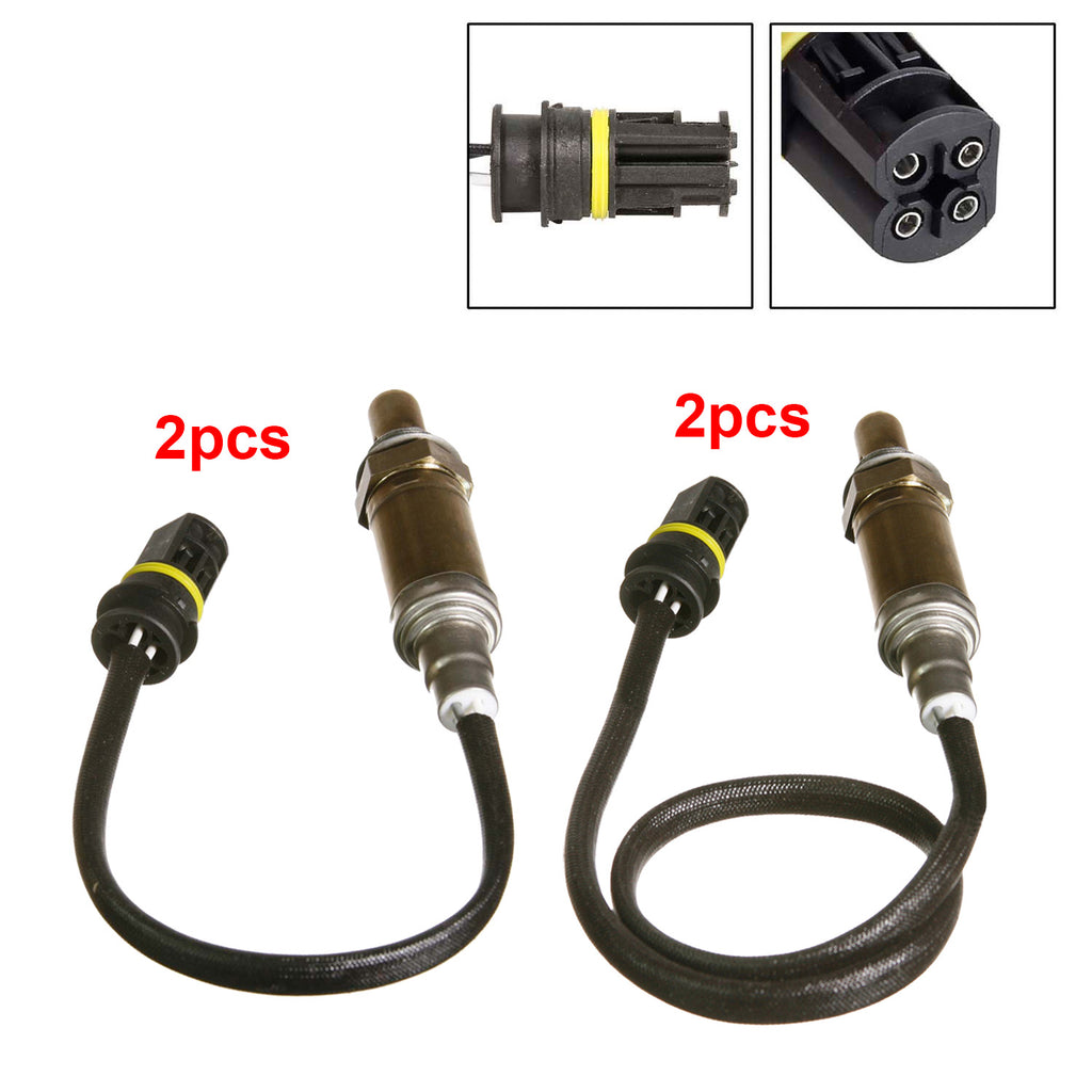 4Pcs Upstream & Downstream Oxygen O2 Sensor For Mercedes-Benz E420 SL500 C36 AMG