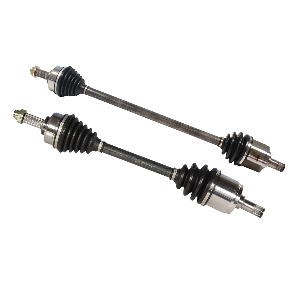 Pair CV Axle Joint Assembly Front ForHonda Accord Auto Trans Except SE-i 84-85