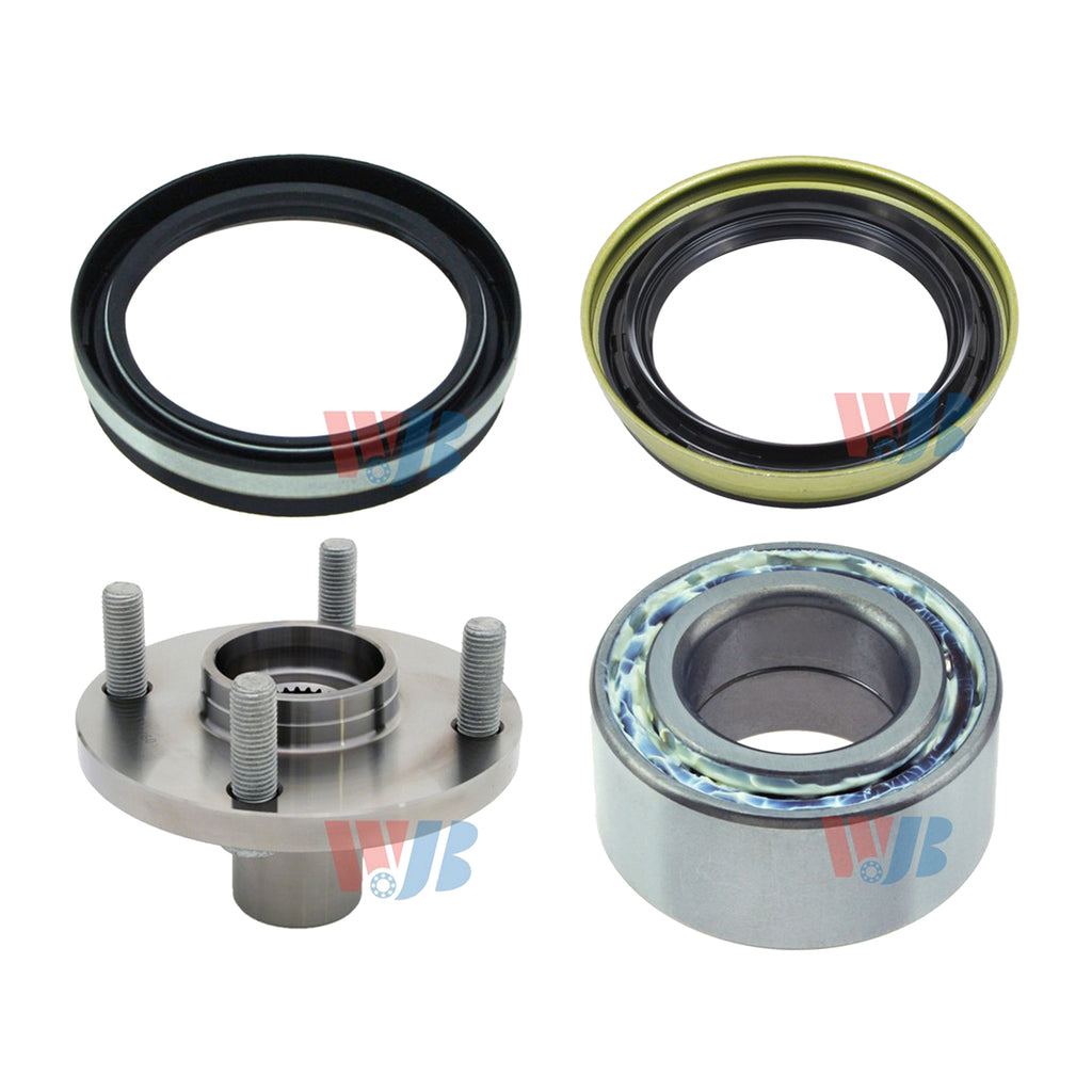 WJB Front Wheel Hub Bearing & Seal Kit Assembly Fit Toyota Corolla 1993-2002 ABS