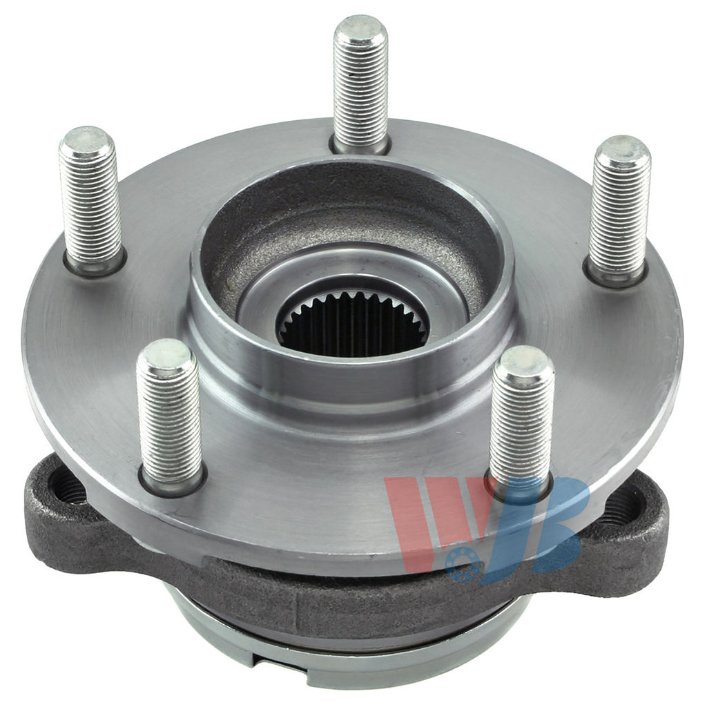 WJB Front Wheel Hub Bearing Assembly ForNissan Altima 2.5L I4 4-Wheel ABS 15-07