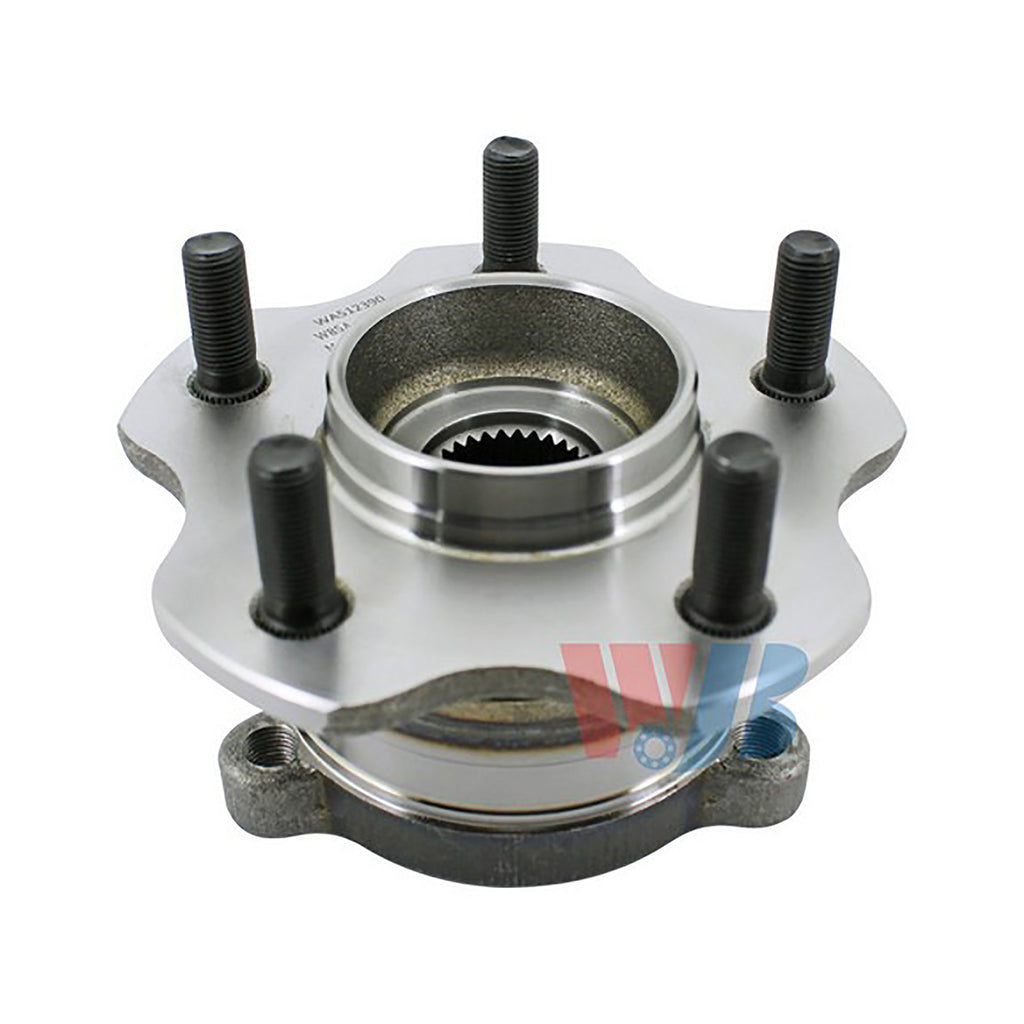 WJB 2 Rear Wheel Hub Bearing Assembly Fit Infiniti M45 Base Sport 4.5L 2006 2007