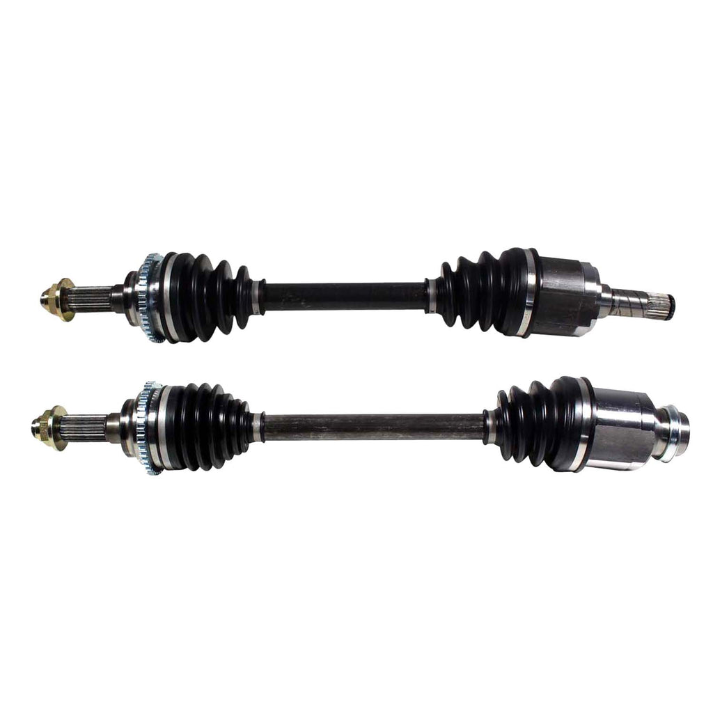 Pair Front CV Axle Joint Shaft ForMazda Protege LX Sedan Auto Trans 1.6L 2.0L