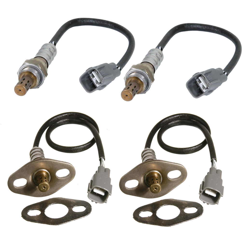 4Pcs Upstream & Downstream Oxygen O2 Sensor For Toyota Tundra Sequoia 4.7L 4Wd