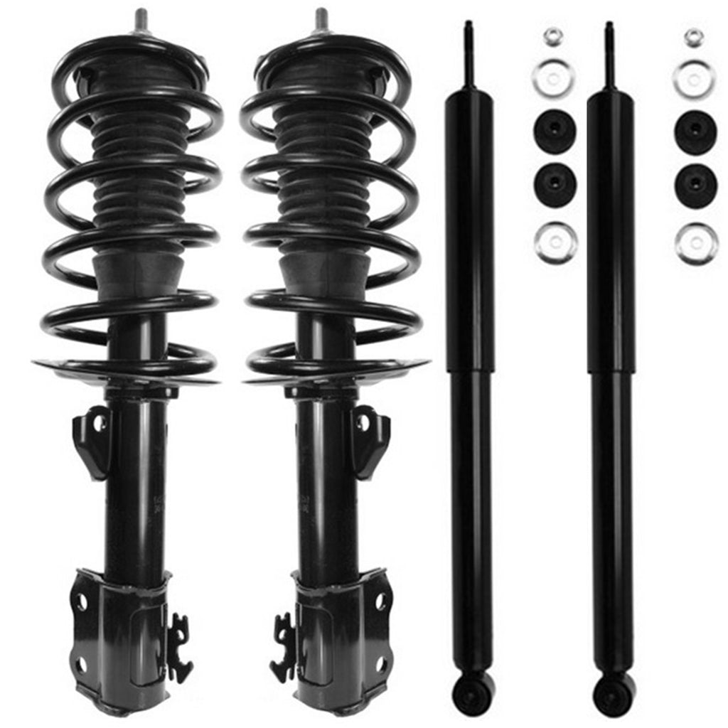 For 2012 2013 2014 2015 Toyota Prius C Front Complete Struts Rear Shocks Kit