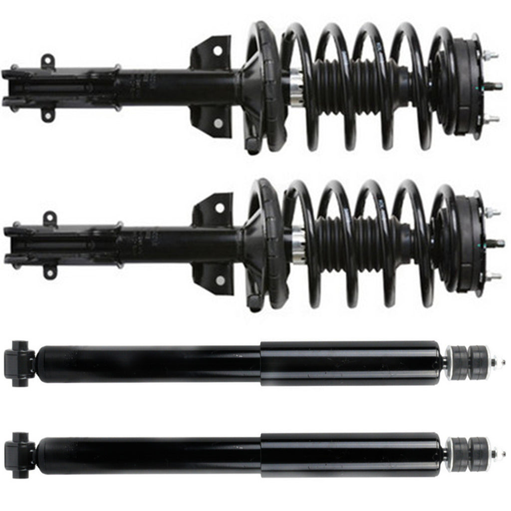 For Ford Mustang Base/ GT 2005 - 2010 Shocks Struts Coil Springs Front Rear Set