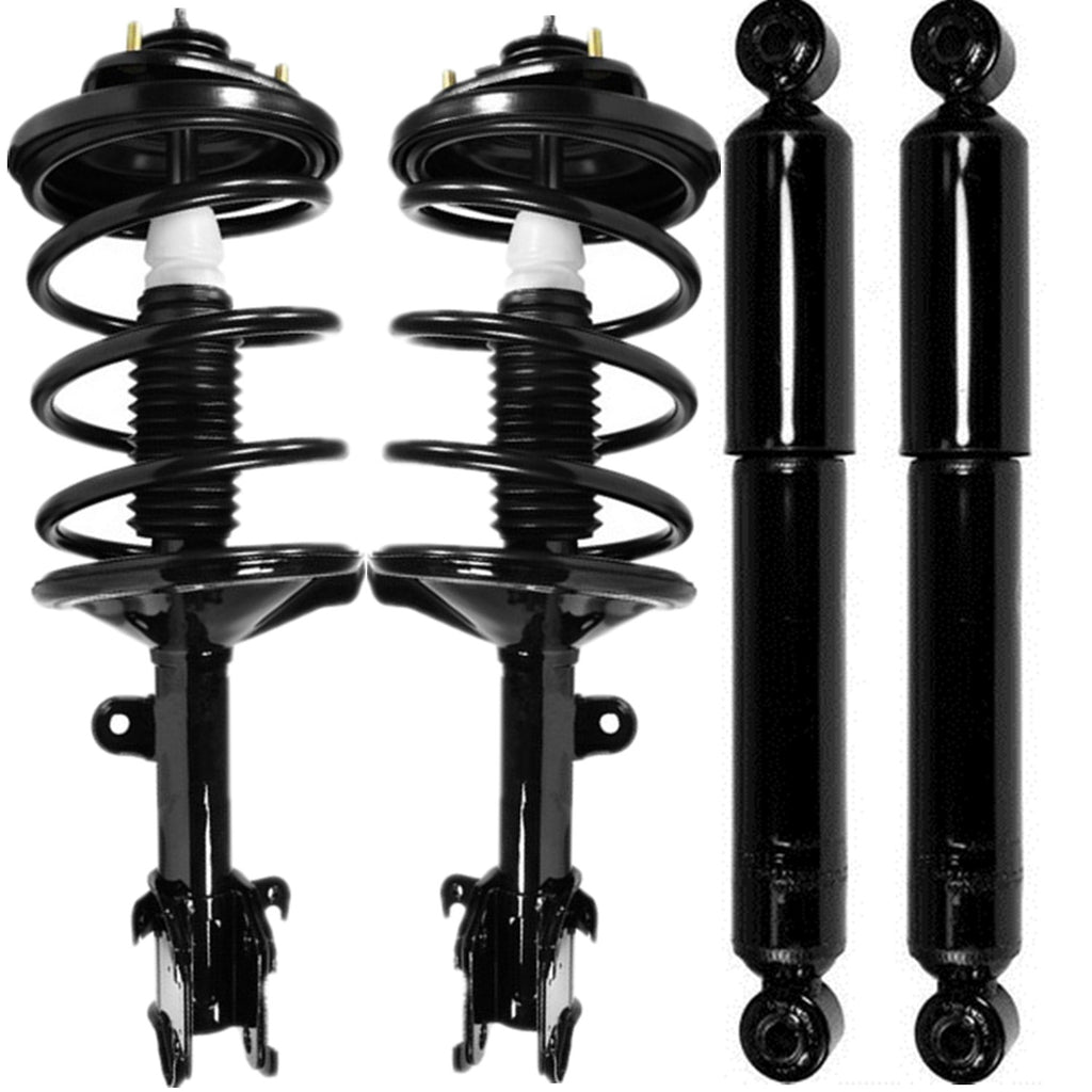 Front Rear Strut Assembly Shocks for 1999 2000 2001 2002 2003 2004 Honda Odyssey