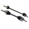 Pair CV Axle Joint Assembly Front LH RH For Hyundai Scoupe 1.5L w/o Turbo 93-95