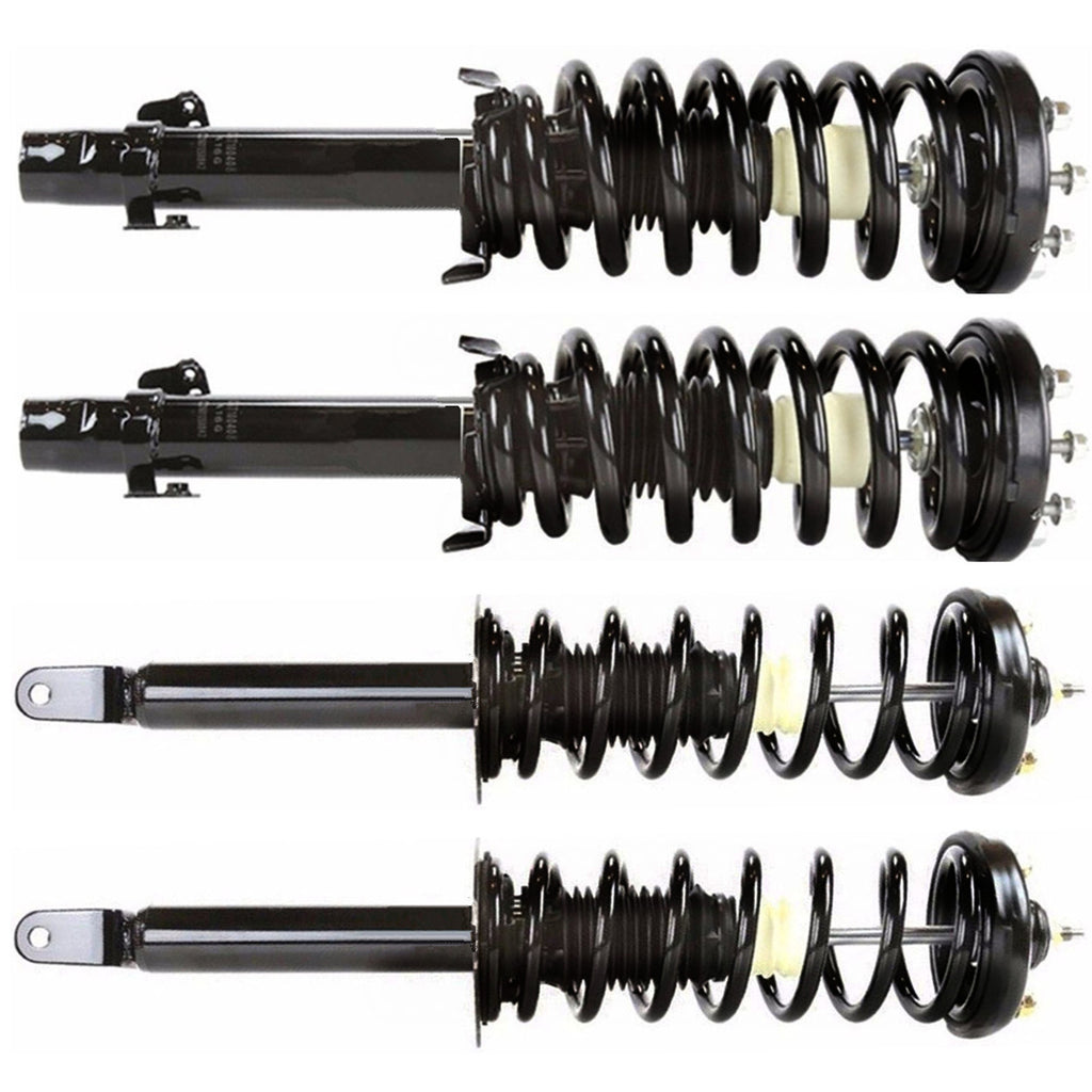 For 2008 2009 2010 2011 2012 HONDA ACCORD 2.4L Front Rear Strut Assembly Spring