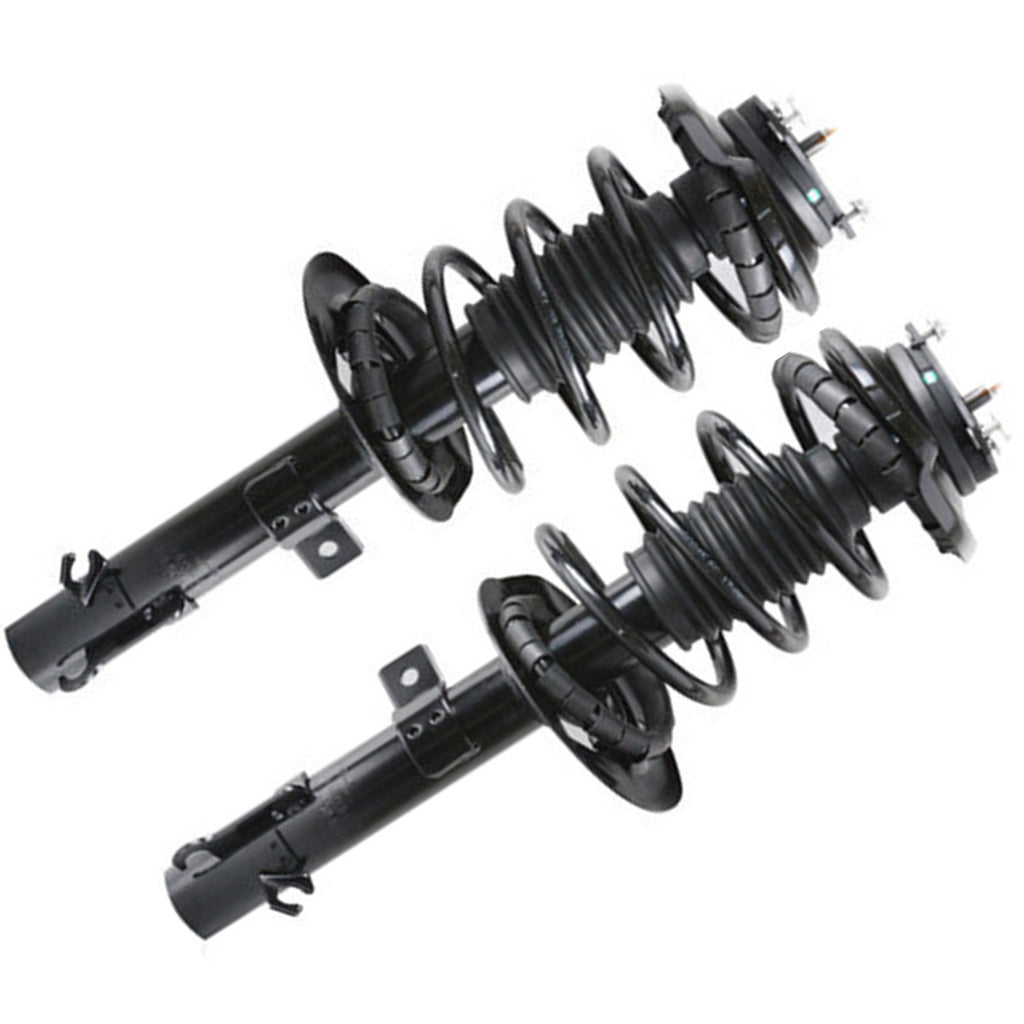 2x Front Struts & Coil Spring Assembly + 2x Rear Shocks for 2006 2007 Ford Focus
