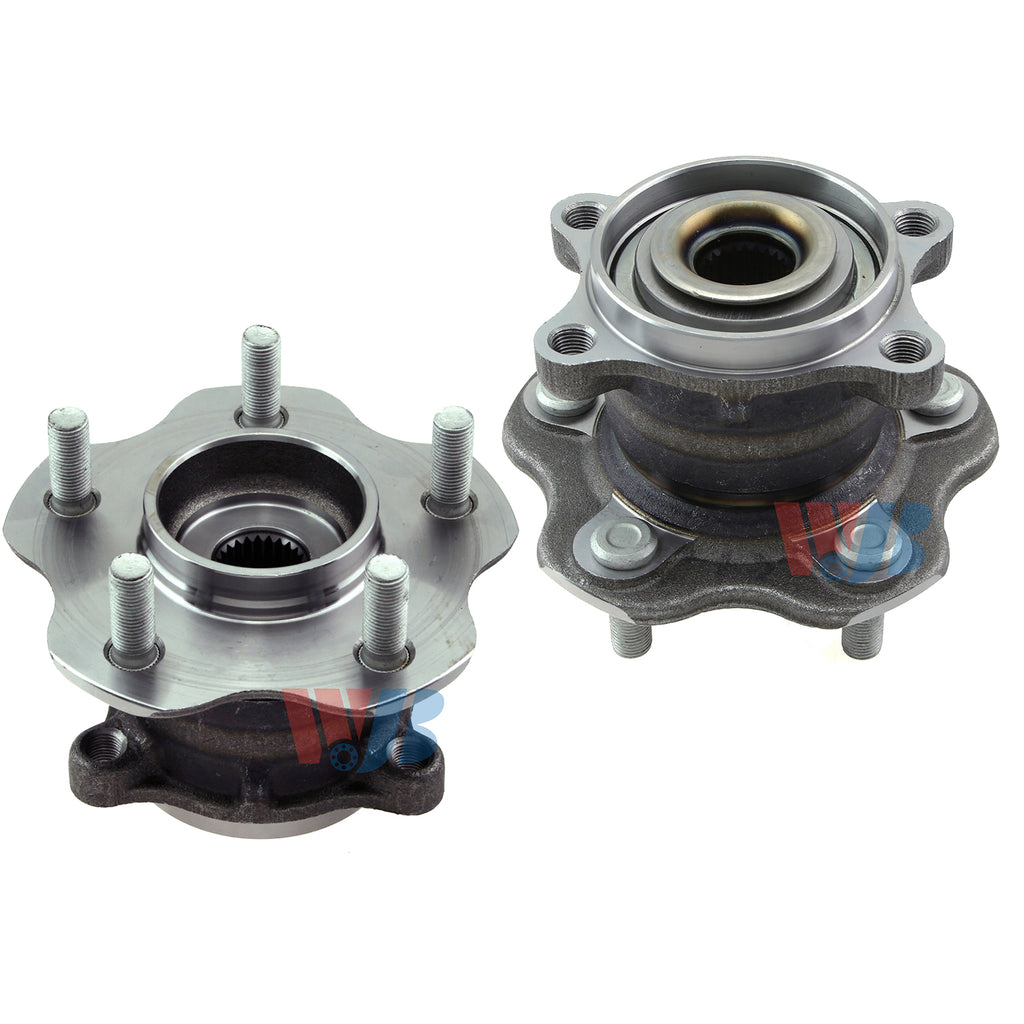 WJB Rear Wheel Hub Bearing Assembly Fit Nissan Rogue AWD 2.5L 08-13