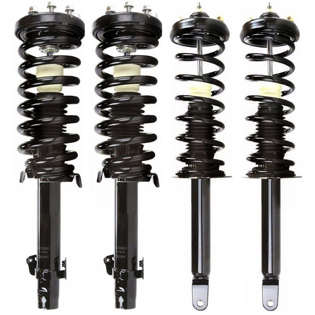 For 2008 2009 2010 2011 2012 HONDA ACCORD 2.4L Front Rear Strut Assembly Spring