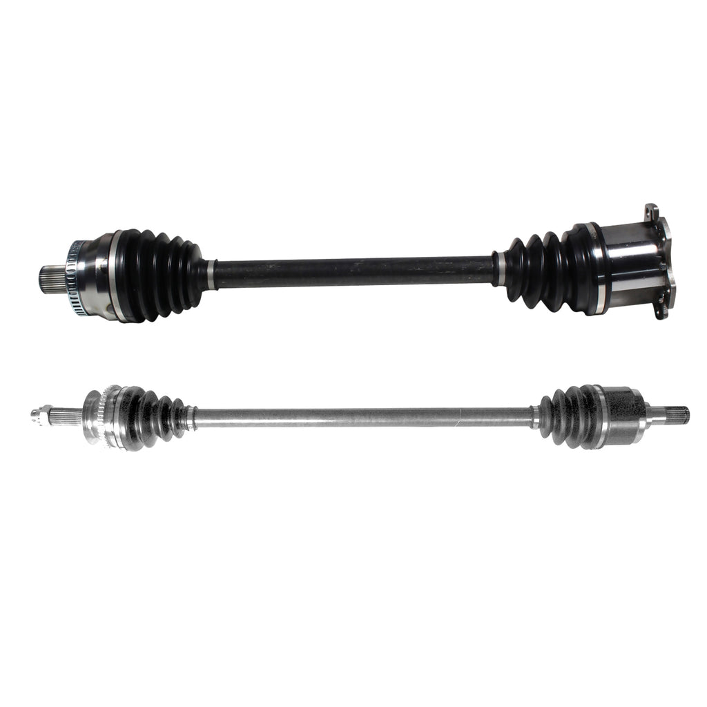 Pair CV Axle Joint Assembly Front For Audi Allroad Quattro Base Wagon 2.7L V6