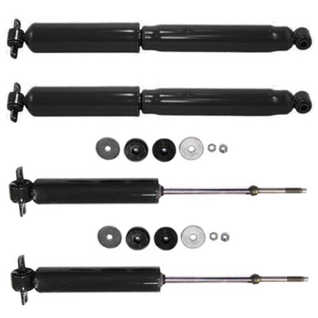 Front Rear Shocks Kit For 1996 - 2002 Chevy Express 2500